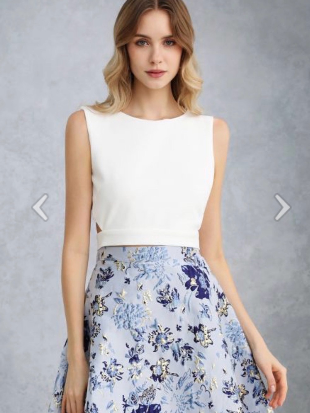 Bowknot crop NWOT